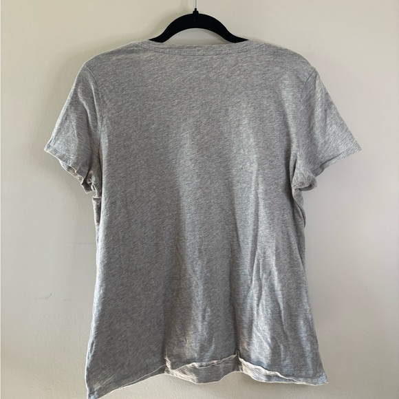 STYLUS Heather Gray V-Neck Short Sleeve Tee - Picture 5 of 5